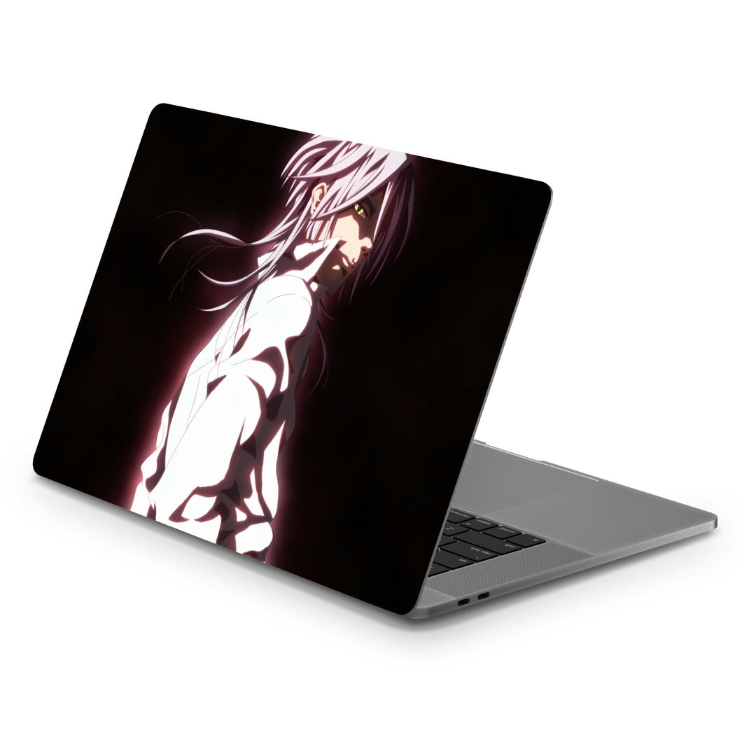 Makshima side view  Macbook Skin