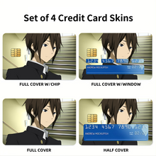 Load image into Gallery viewer, Masashi Tohgaito Face  Credit Card Skins (4-in-1 Pack)
