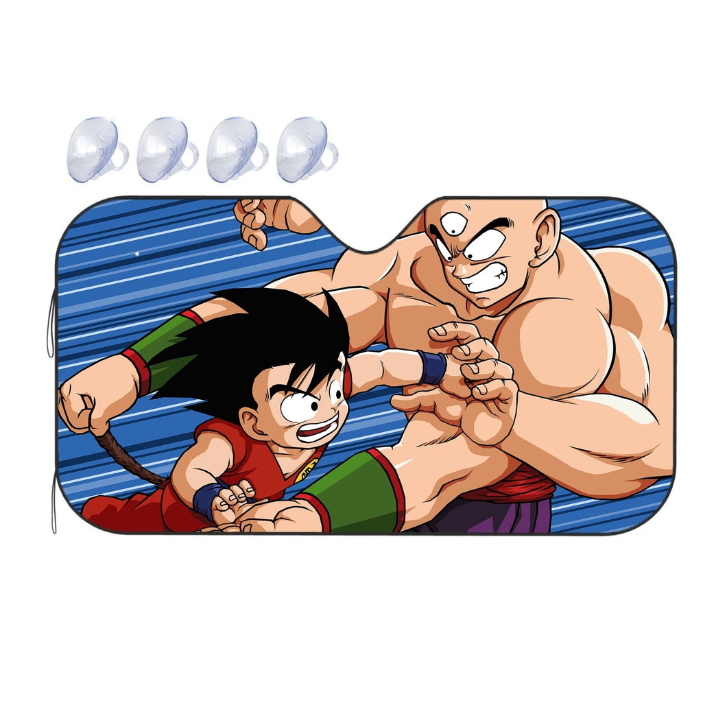 Master Roshi Team vs Master ShenTeam  Car Sunshade