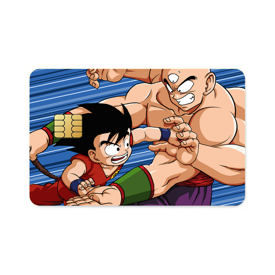 Master Roshi Team vs Master ShenTeam  Credit Card Skins (4-in-1 Pack)
