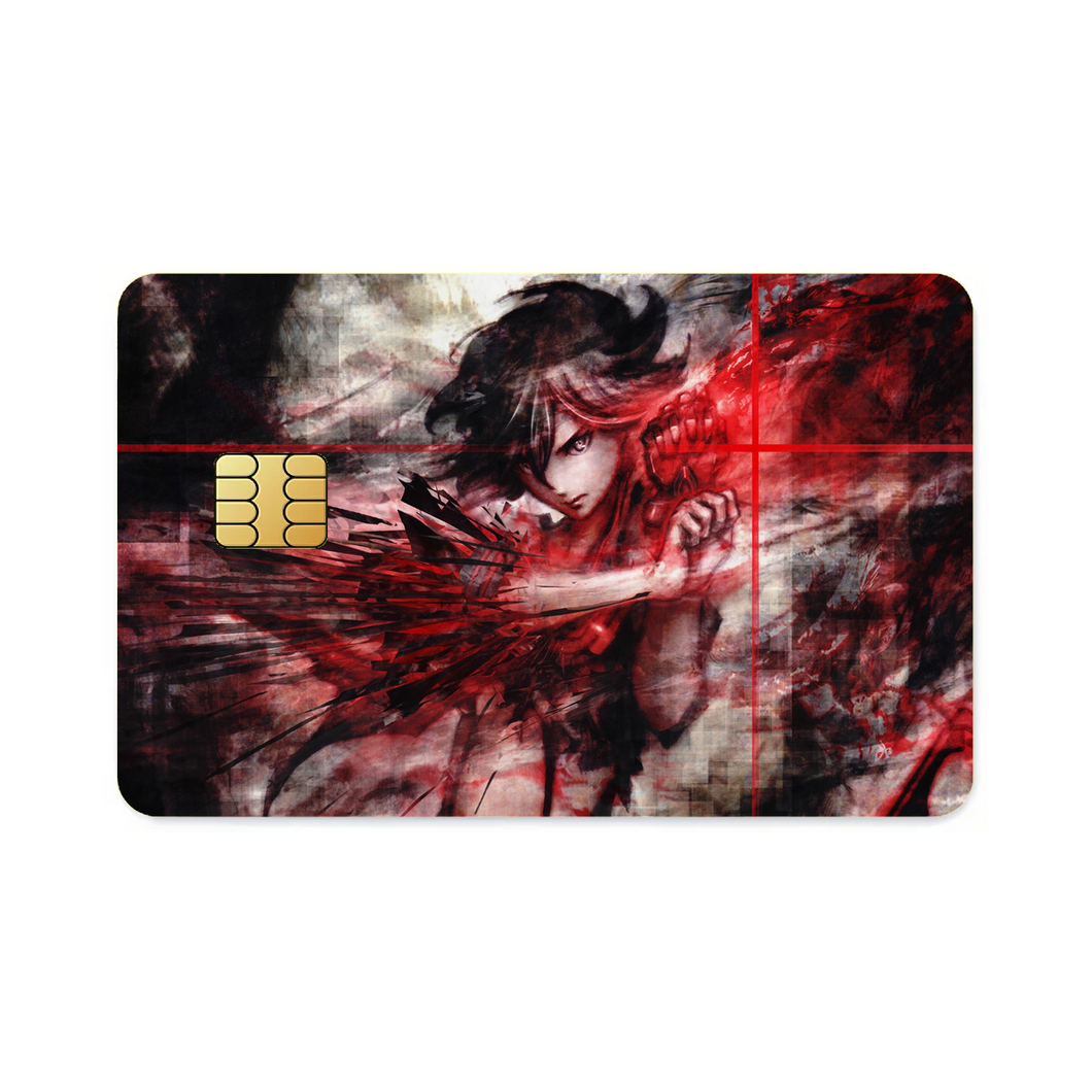 Matoi Ryuuko (Kill la Kill) Credit Card Skins (4-in-1 Pack)
