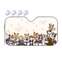Load image into Gallery viewer, May Queen&#39;s Cafe Heaven Car Sunshade
