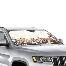 Load image into Gallery viewer, May Queen&#39;s Cafe Heaven Car Sunshade
