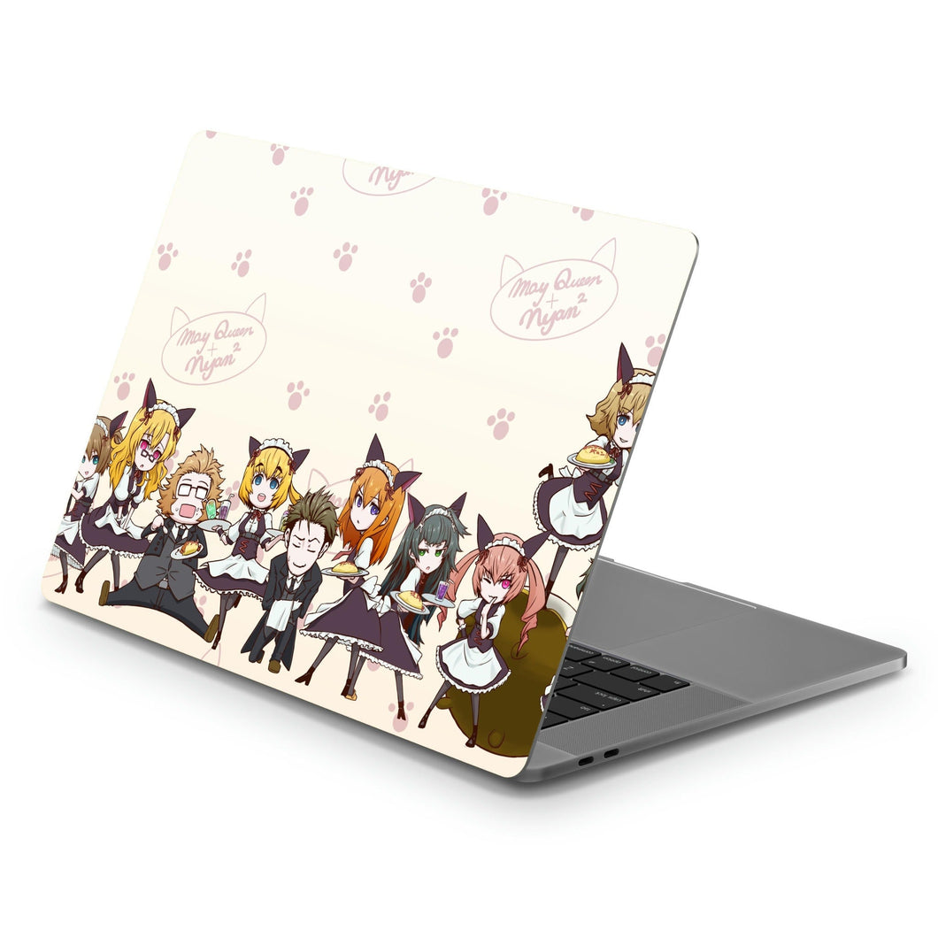 May Queen's Cafe Heaven Macbook Skin