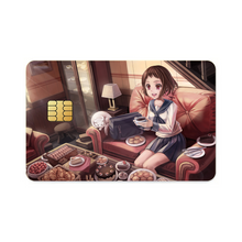 Load image into Gallery viewer, Mayaka Ibara Eating  Credit Card Skins (4-in-1 Pack)
