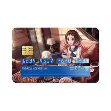 Load image into Gallery viewer, Mayaka Ibara Eating  Credit Card Skins (4-in-1 Pack)
