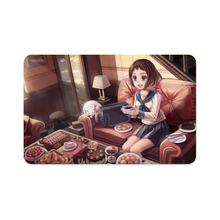 Load image into Gallery viewer, Mayaka Ibara Eating  Credit Card Skins (4-in-1 Pack)
