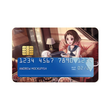Load image into Gallery viewer, Mayaka Ibara Eating  Credit Card Skins (4-in-1 Pack)
