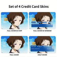 Load image into Gallery viewer, Mayaka Ibara Face  Credit Card Skins (4-in-1 Pack)
