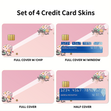 Load image into Gallery viewer, Mayoi the Snail  Credit Card Skins (4-in-1 Pack)
