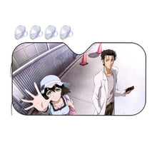 Load image into Gallery viewer, Mayuri and Okabe Car Sunshade

