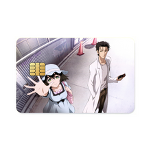 Load image into Gallery viewer, Mayuri and Okabe Credit Card Skins (4-in-1 Pack)
