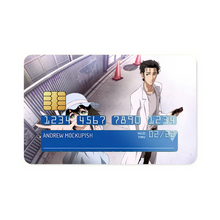 Load image into Gallery viewer, Mayuri and Okabe Credit Card Skins (4-in-1 Pack)

