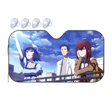 Load image into Gallery viewer, Mayuri, Kyouma &amp; Kurisu  Car Sunshade
