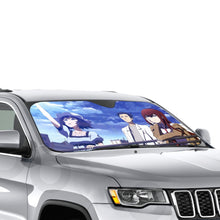 Load image into Gallery viewer, Mayuri, Kyouma &amp; Kurisu  Car Sunshade
