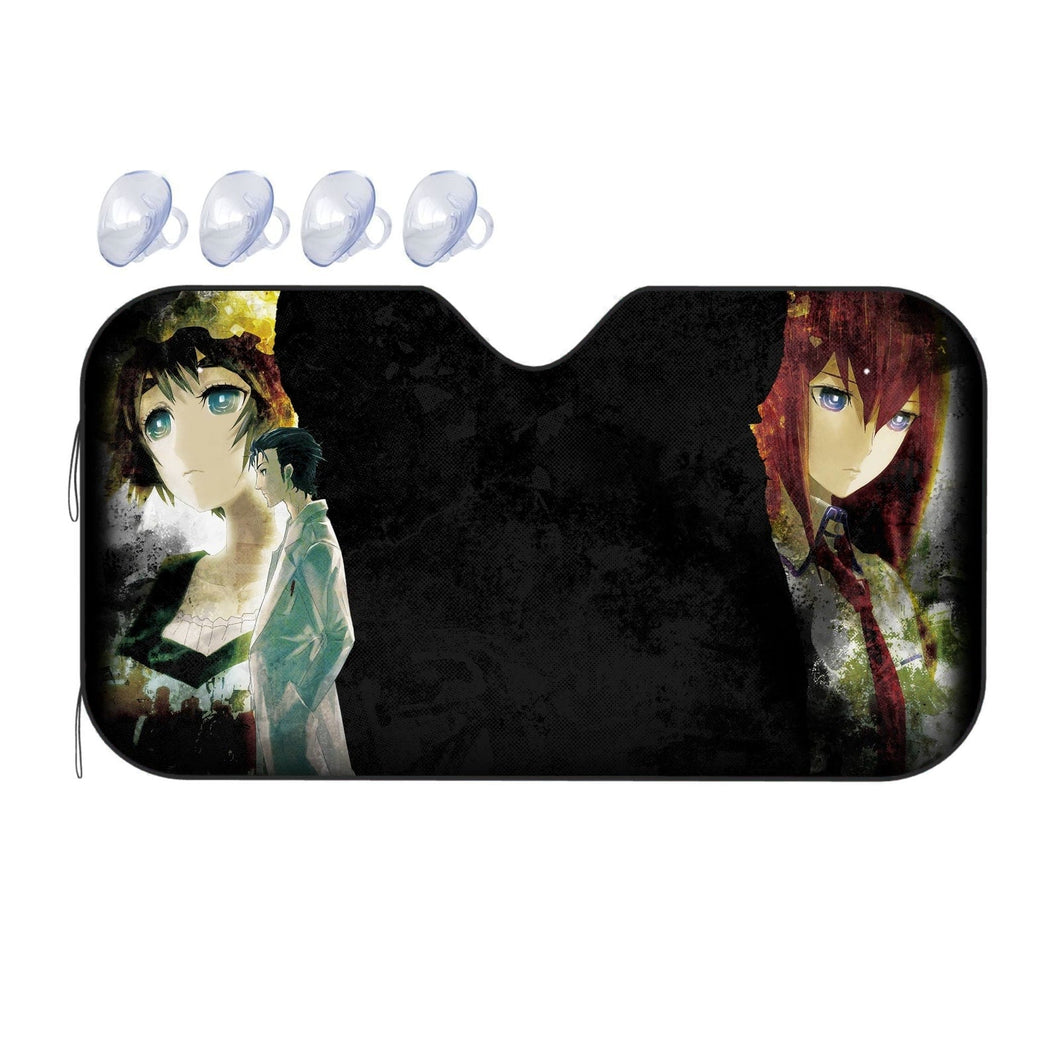 Mayuri or Makise?  Car Sunshade