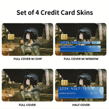 Load image into Gallery viewer, Mayuri Shiina Credit Card Skins (4-in-1 Pack)
