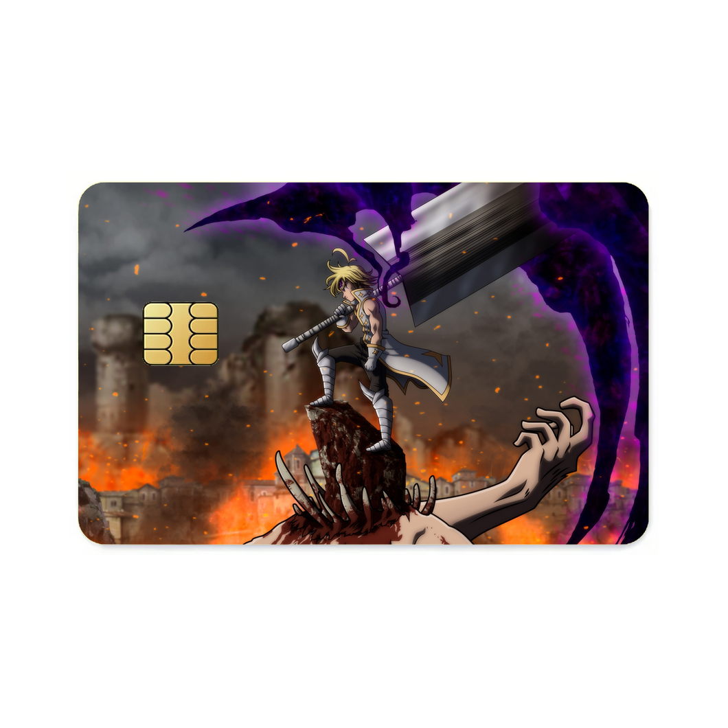 Medliodas Demon King  Credit Card Skins (4-in-1 Pack)