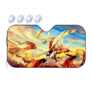 Mega Blaziken  Car Sunshade