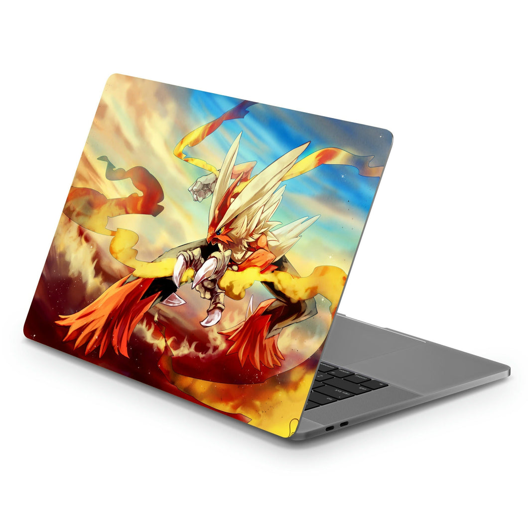 Mega Blaziken  Macbook Skin