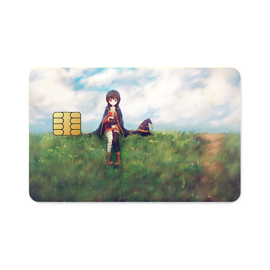 Megumin and Chomusuke  Credit Card Skins (4-in-1 Pack)