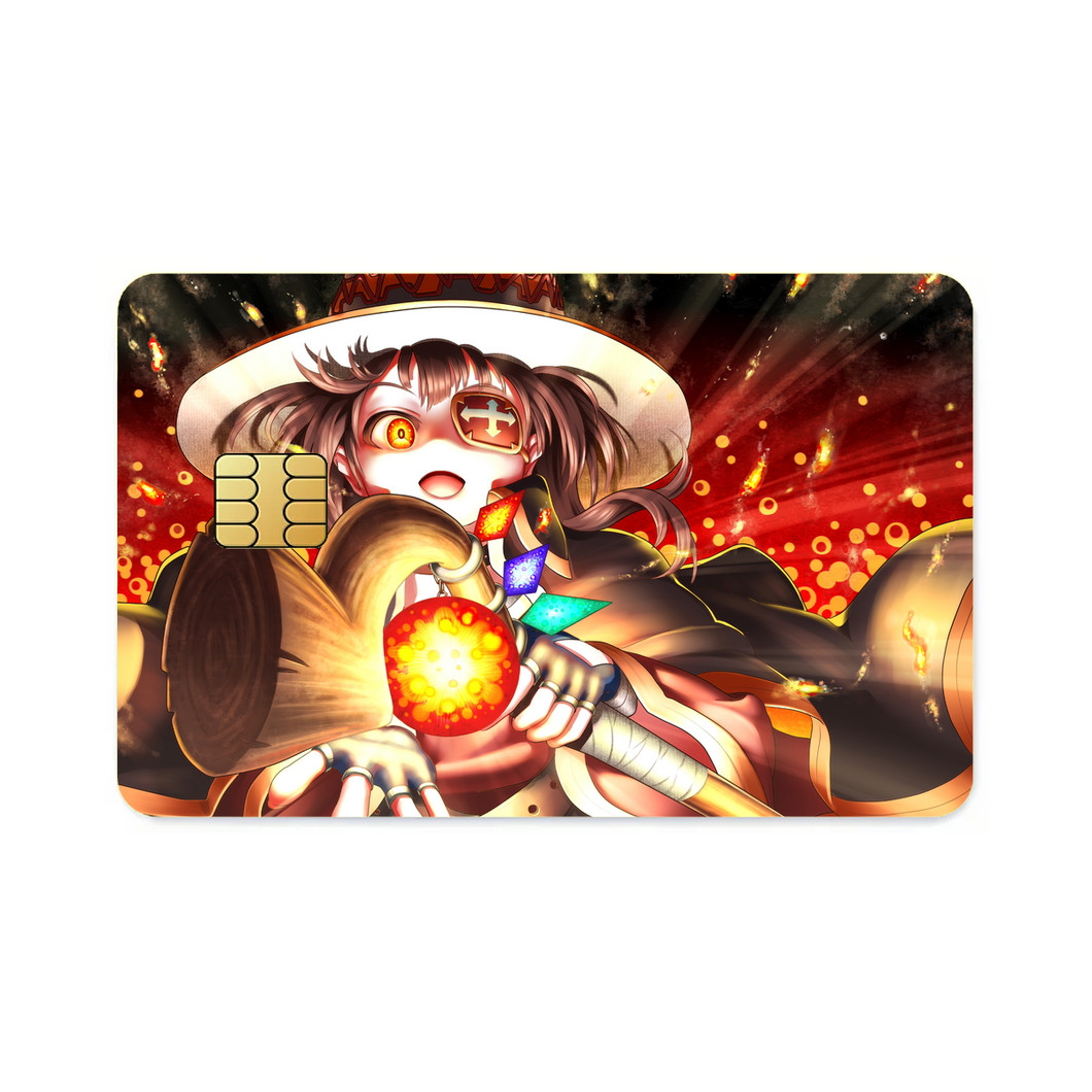 Megumin  Credit Card Skins (4-in-1 Pack)