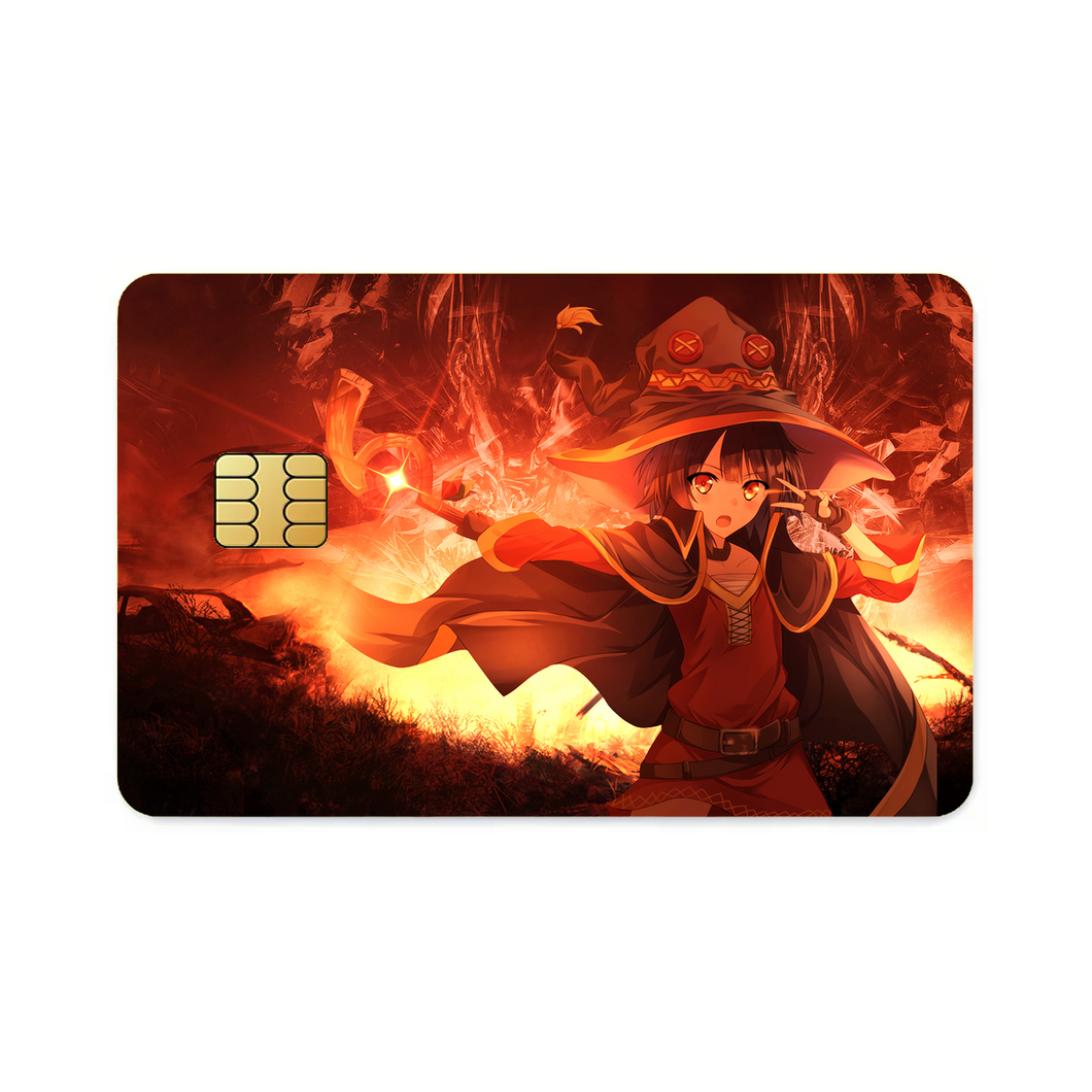 Megumin  Credit Card Skins (4-in-1 Pack)