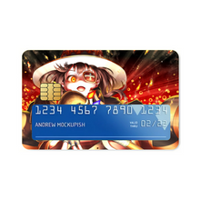 Load image into Gallery viewer, Megumin  Credit Card Skins (4-in-1 Pack)
