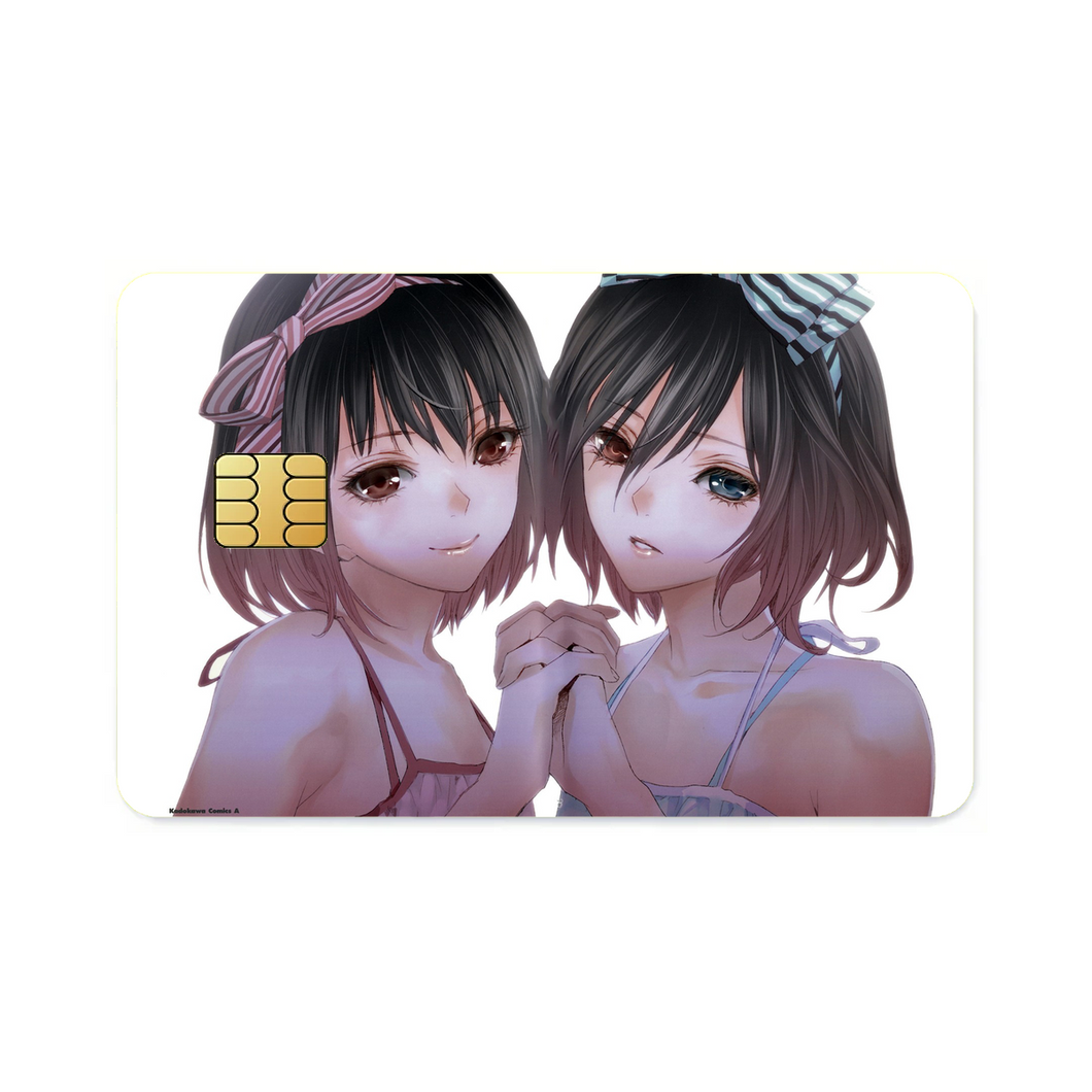 Mei and Fujioka Misaki  Credit Card Skins (4-in-1 Pack)