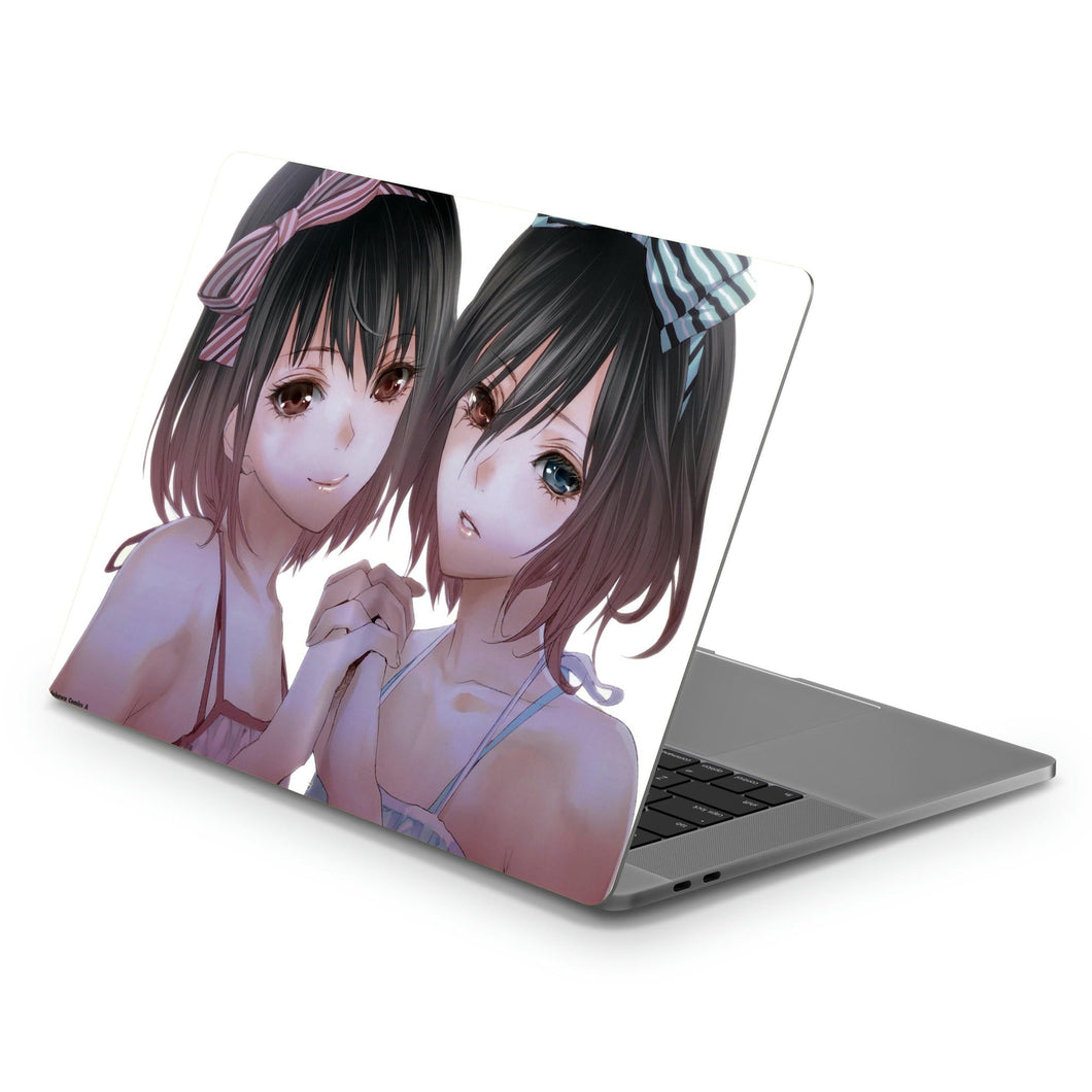 Mei and Fujioka Misaki  Macbook Skin