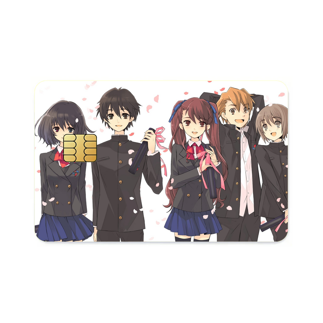 Mei,Kouichi,Izumi,Naoya and Yuuya  Credit Card Skins (4-in-1 Pack)