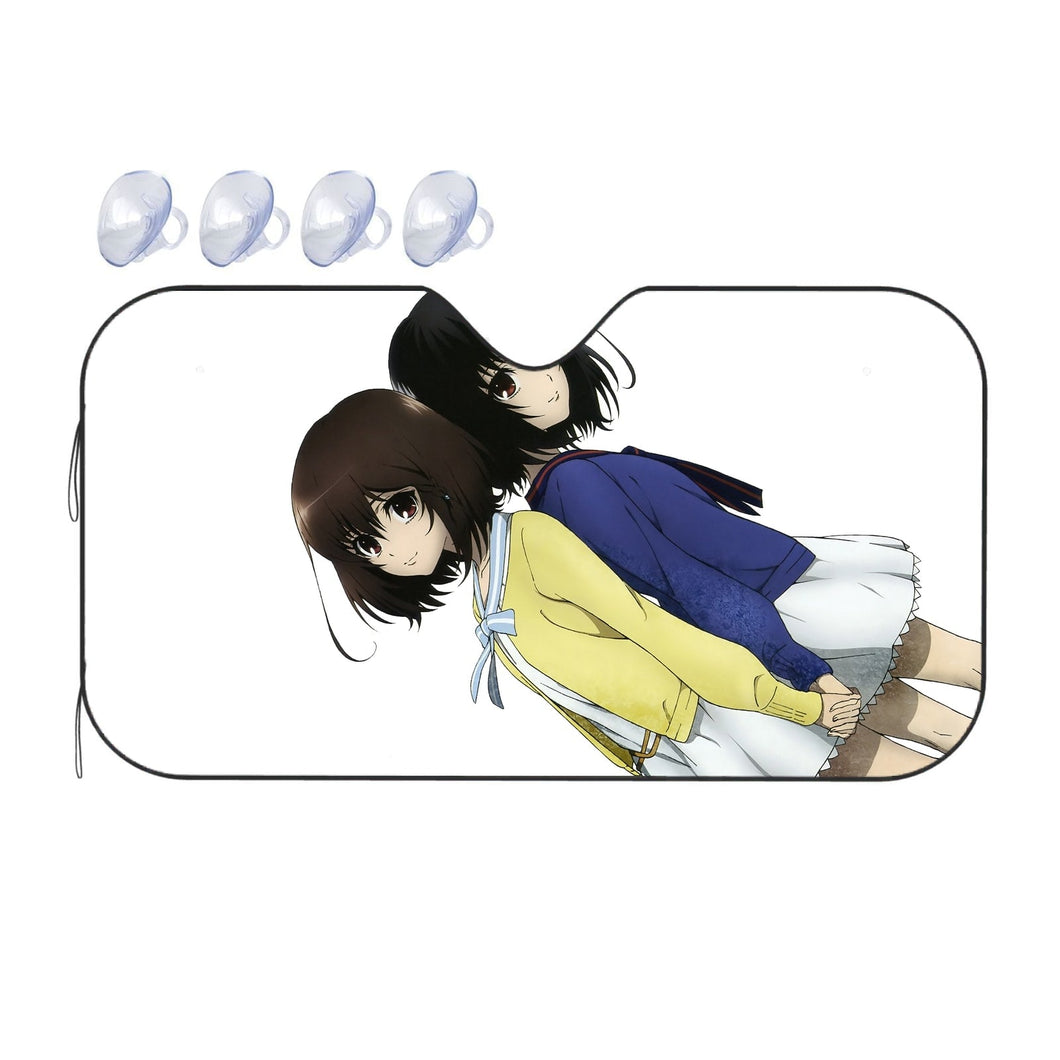Mei Misaki and her twin sister official art  Car Sunshade