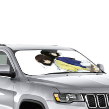 Load image into Gallery viewer, Mei Misaki and her twin sister official art  Car Sunshade
