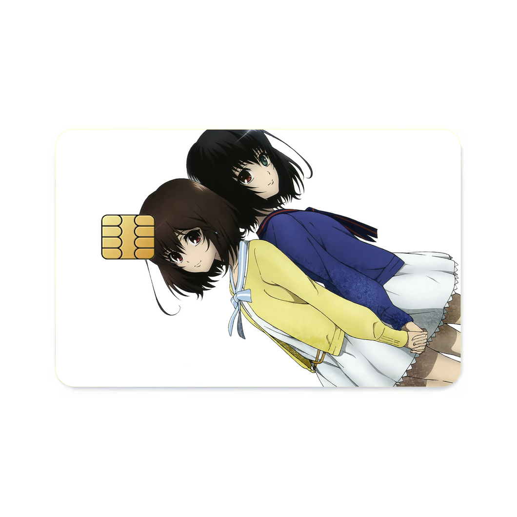 Mei Misaki and her twin sister official art  Credit Card Skins (4-in-1 Pack)