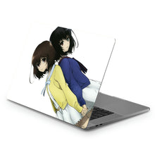 Load image into Gallery viewer, Mei Misaki and her twin sister official art  Macbook Skin
