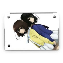 Load image into Gallery viewer, Mei Misaki and her twin sister official art  Macbook Skin
