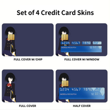 Load image into Gallery viewer, Mei Misaki  Credit Card Skins (4-in-1 Pack)
