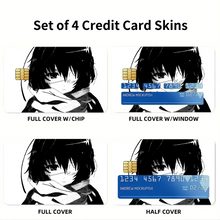 Load image into Gallery viewer, Mei Misaki  Credit Card Skins (4-in-1 Pack)
