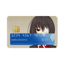 Load image into Gallery viewer, Mei Misaki  Credit Card Skins (4-in-1 Pack)
