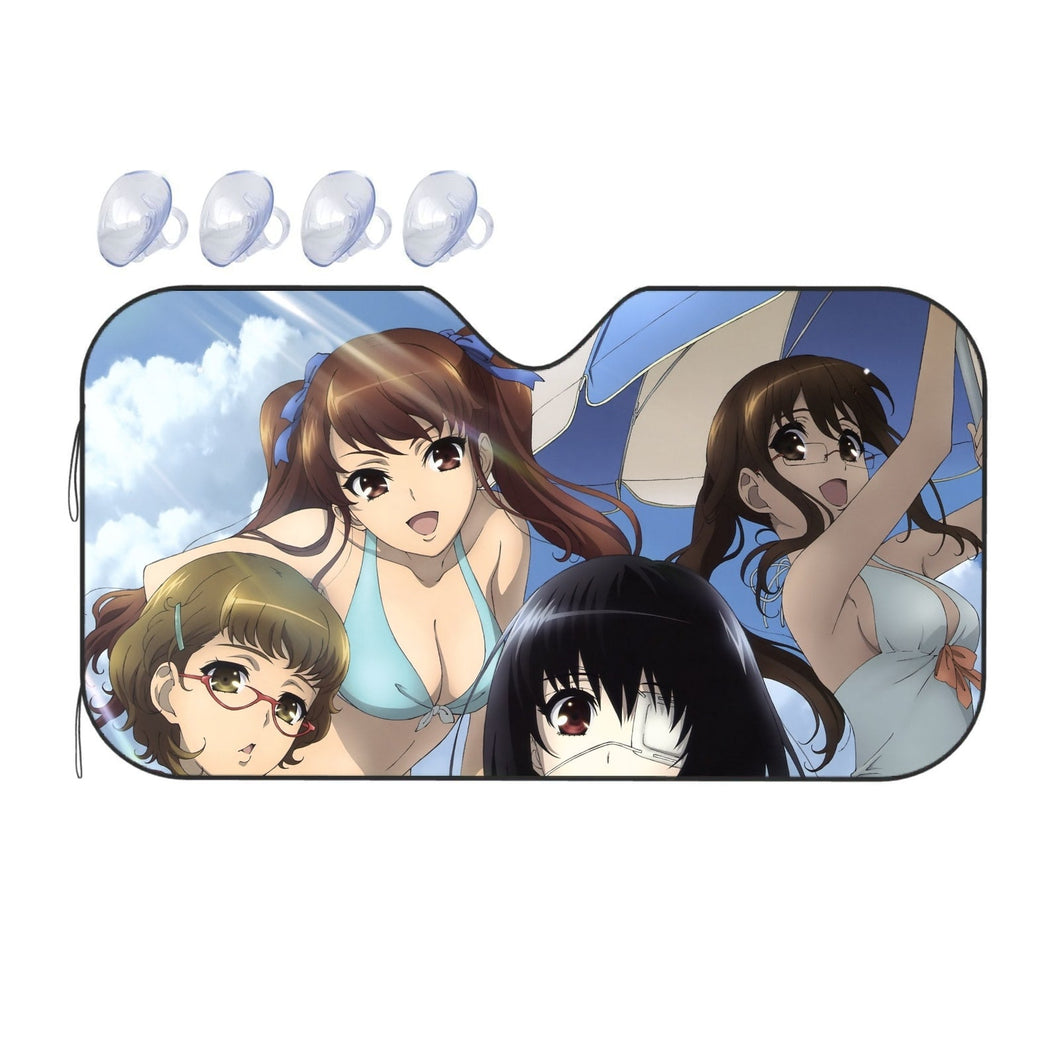 Mei,Yukari,Izumi and Reiko  Car Sunshade
