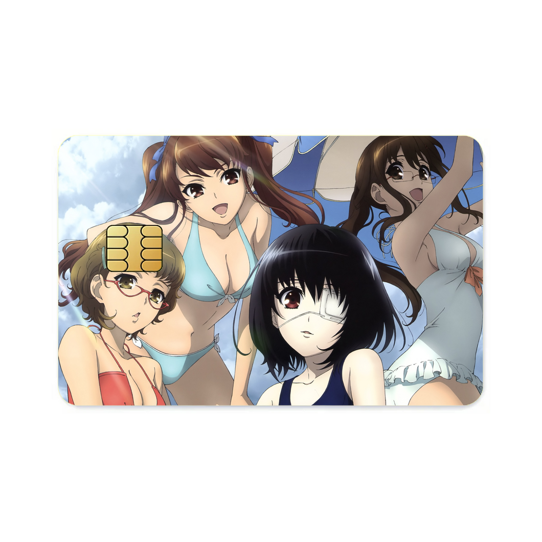 Mei,Yukari,Izumi and Reiko  Credit Card Skins (4-in-1 Pack)