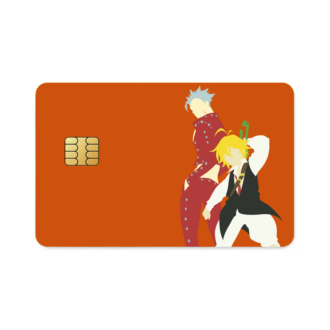 Meliodas and Ban  Credit Card Skins (4-in-1 Pack)