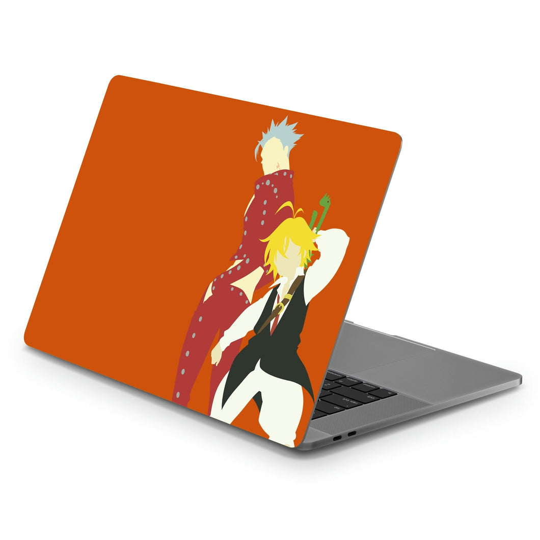 Meliodas and Ban  Macbook Skin