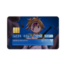 Load image into Gallery viewer, Meliodas Awake His Demon Blood Evil Power - Leader Of 10 Commandements -  Credit Card Skins (4-in-1 Pack)
