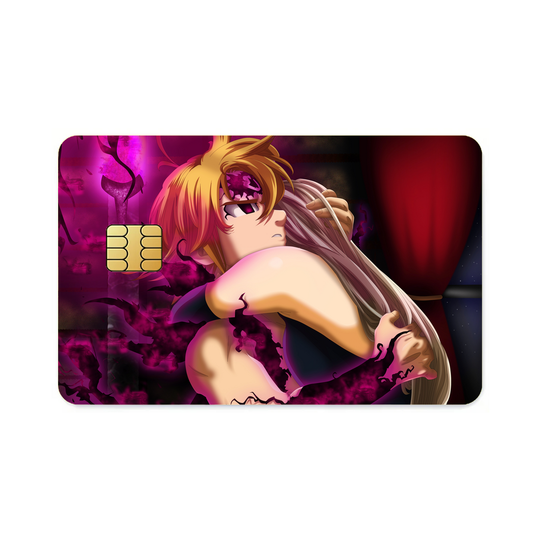 Meliodas & Elizabeth  Credit Card Skins (4-in-1 Pack)