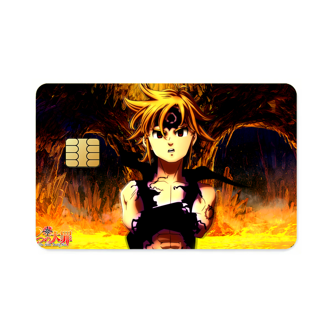MELIODAS NANATSU NO TAIZAI  Credit Card Skins (4-in-1 Pack)
