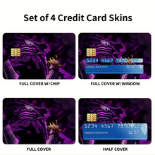 Load image into Gallery viewer, Meliodas vs Demon King  Credit Card Skins (4-in-1 Pack)
