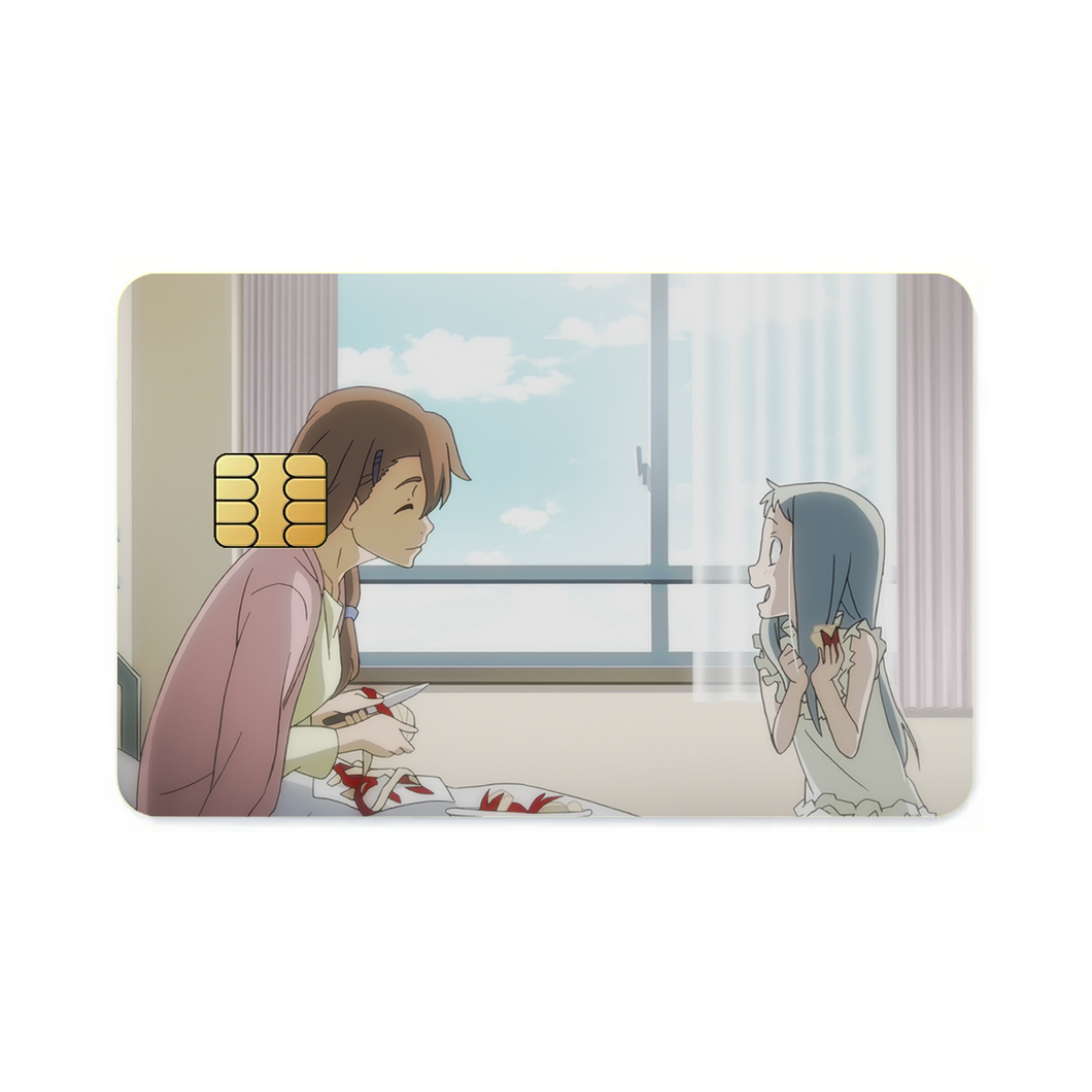Menma and Jintan's mother  Credit Card Skins (4-in-1 Pack)