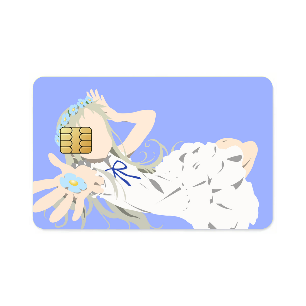Menma / Honma Meiko from Anohana Minimalist  Credit Card Skins (4-in-1 Pack)