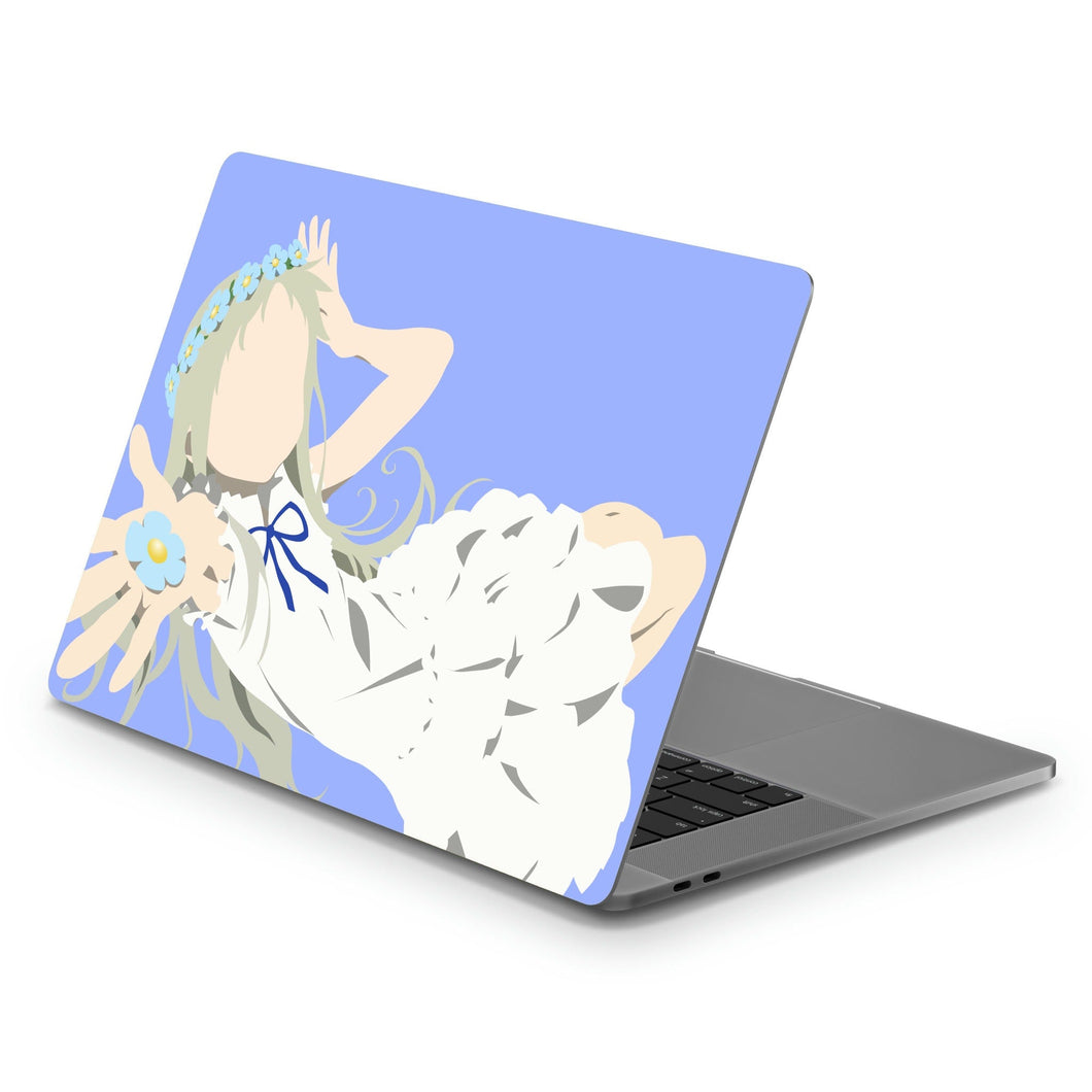 Menma / Honma Meiko from Anohana Minimalist  Macbook Skin